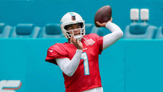 Miami Dolphins quarterback Tua Tagovailoa